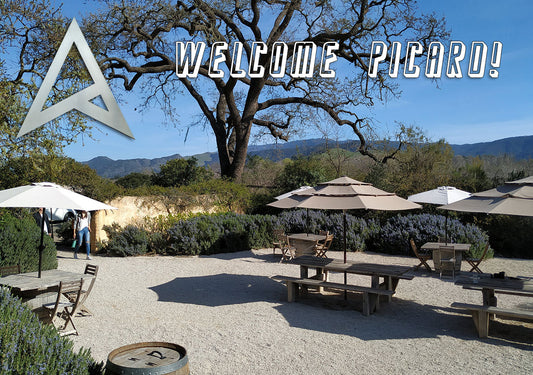 Santa Barbara Martellotto Winery Welcomes Star Trek: Picard at Sunstone Winery
