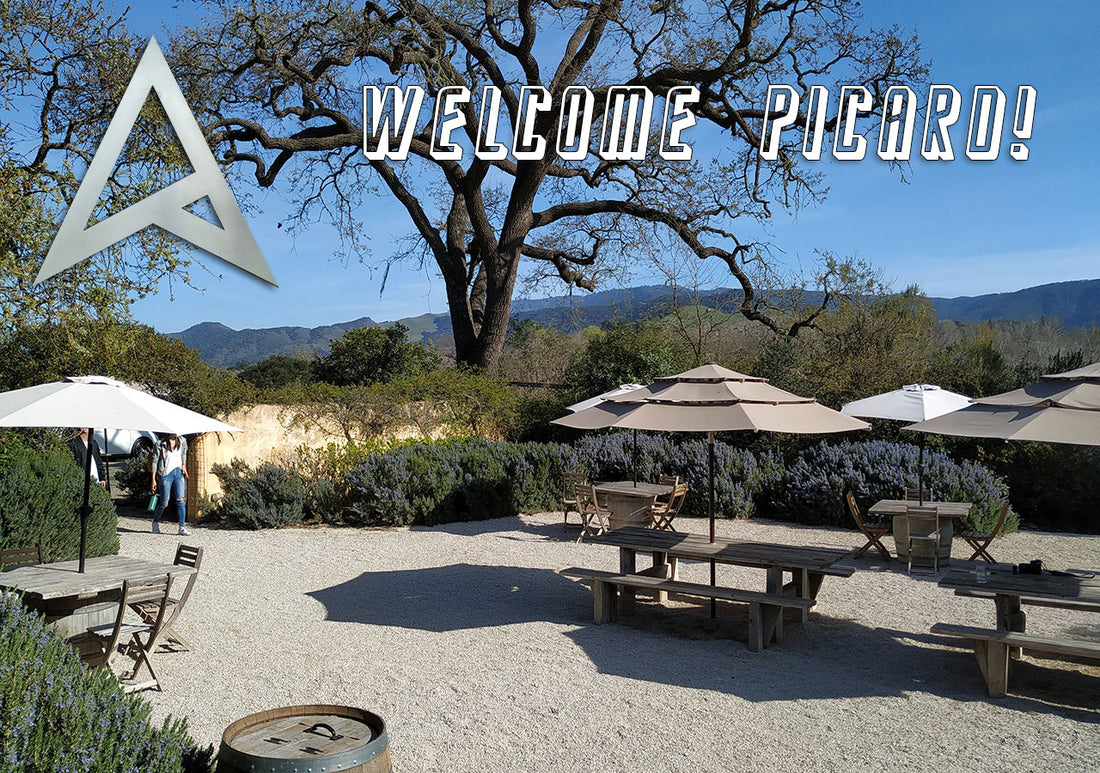 Santa Barbara Martellotto Winery Welcomes Star Trek: Picard at Sunstone Winery