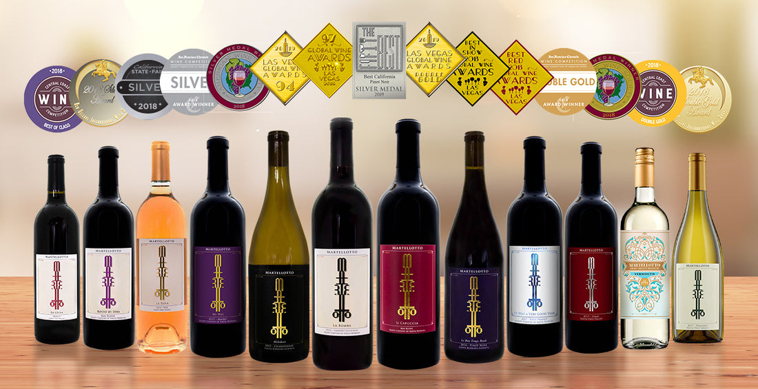 wine scores awards