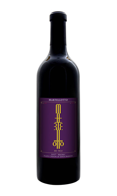 2017 Martellotto "My Way" Malbec Happy Canyon of Santa Barbara