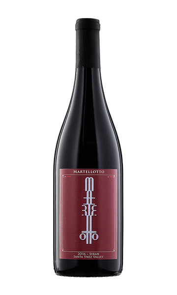 2016 Martellotto Syrah Santa Ynez Valley